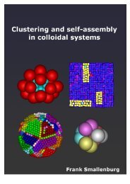 Clustering and self-assembly in colloidal systems - Universiteit Utrecht