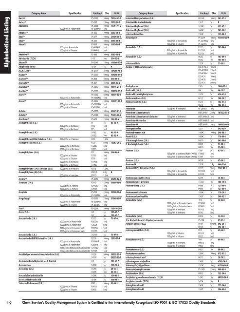 quality standards - Labicom