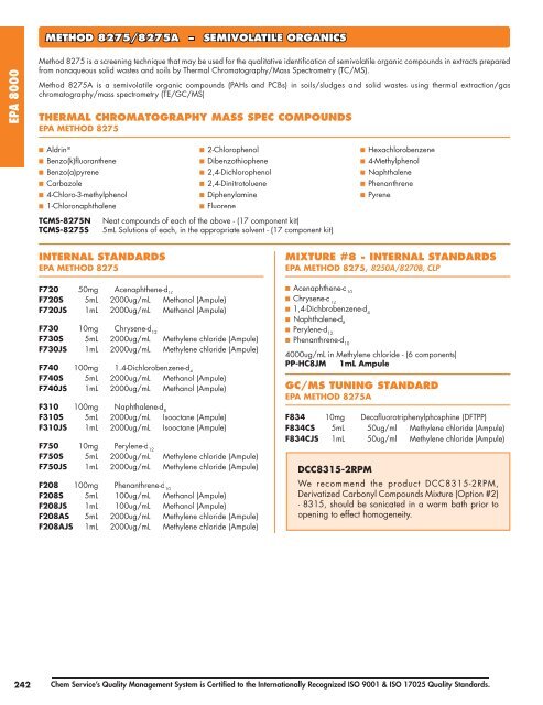 quality standards - Labicom