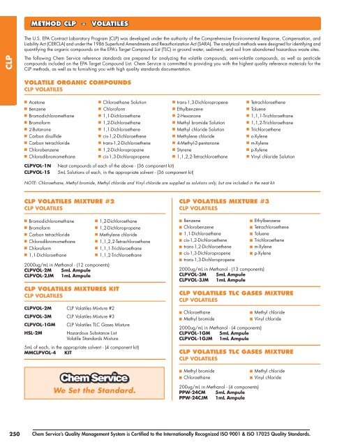 quality standards - Labicom