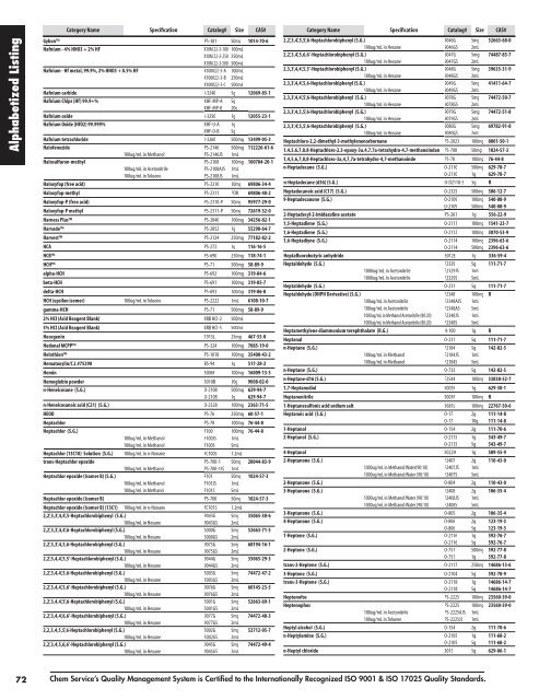 quality standards - Labicom