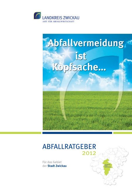 Abfallratgeber 2012 Landkreis Zwickau