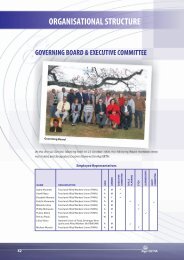 Governing Board & Executive Committee - AgriSETA