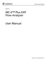 MC-II Plus EXP Maintenance - Cameron