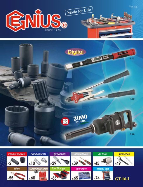 Genius Tools 3/4 Dr 80mmL - 619+2917 CR-Mo 17mm Hex Bit Socket Genius Tools 3/4 Dr 80mmL - 619+2917 CR-Mo 17mm Hex Bit Socket