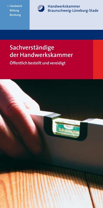 Sachverständige der Handwerkskammer