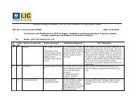 Clarifications and Modifications to RFP for Supply, Installation and ...