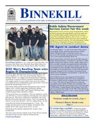 The Binnekill 03/02/2009 - Schenectady County Community College