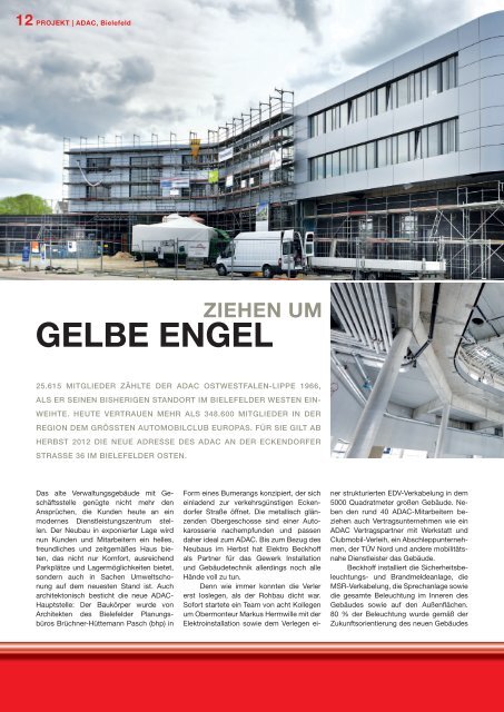 Aktuelles Magazin im PDF-Format - Elektro Beckhoff