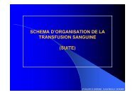 SchÃ©ma d'Organisation de la Transfusion Sanguine