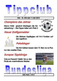 TCB-Info-Nr.240 - TC Bundesliga