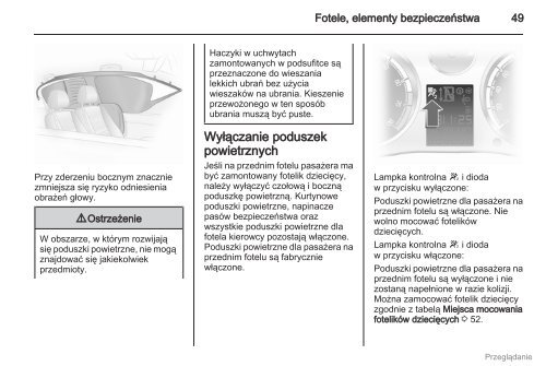 Opel Corsa 2012 â Instrukcja obsÅugi â Opel Polska