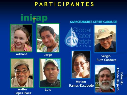participantes - Global Water Watch