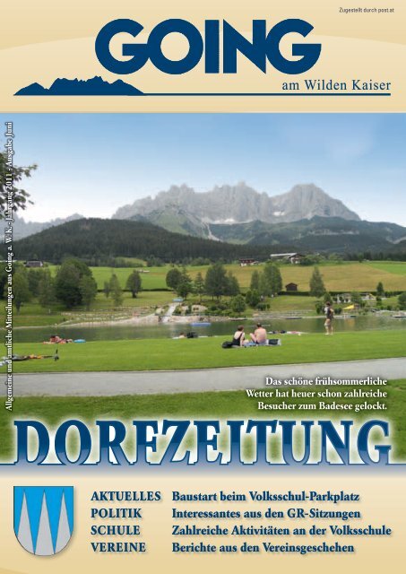 (3,62 MB) - .PDF - Going am wilden Kaiser - Land Tirol