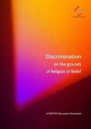 Discrimination on the Grounds of Religion or Belief - UCU