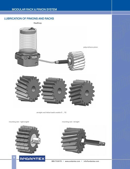 Automatic Lubrication System - Andantex USA Inc.