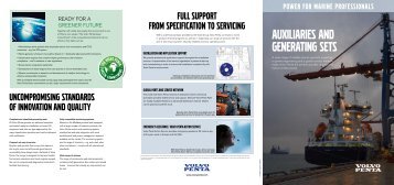 AUXILIARIES AND GENERATING SETS - Volvo Penta