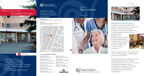 San Lorenzo - Residenze Anni Azzurri