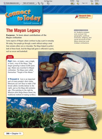 The Mayan Legacy - Teacher