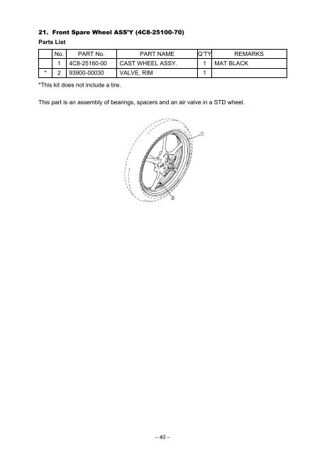 English - Yamaha-Racingparts.com