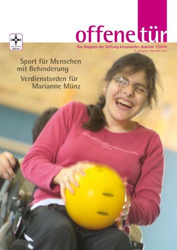 Sport für Menschen mit Behinderung Verdienstorden für Marianne ...