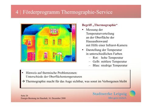 Vortrag: "Energie-Beratung im Haushalt" - IE Leipzig