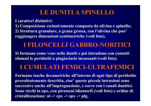 PROCESSI DI MANTELLO NELLE PERIDOTITI ... - UpperMantle.com