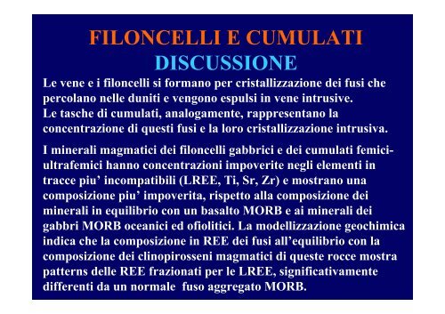 PROCESSI DI MANTELLO NELLE PERIDOTITI ... - UpperMantle.com