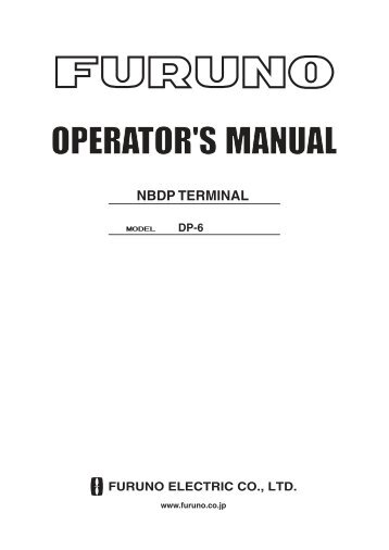 nbdp terminal dp-6