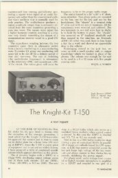 The Knight-Kit T-150 - Nostalgic Kits Central