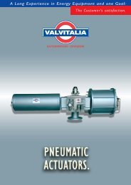 Valvitalia Pneumatic Actuators:Valvitalia Pneumatic ... - sge.com.sa