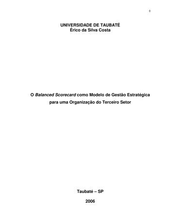 UNIVERSIDADE DE TAUBATÉ Érico da Silva Costa ... - Ppga.com.br