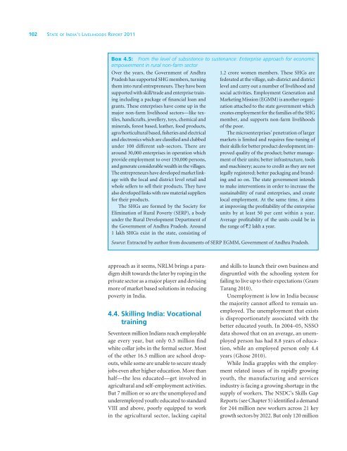 SOIL Report 2011 - ACCESS Development Services