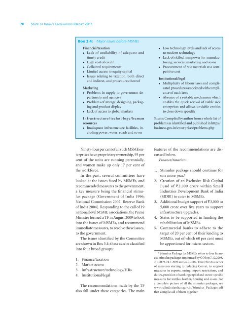 SOIL Report 2011 - ACCESS Development Services