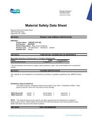 grease xhp462 - Doosan Portable Power