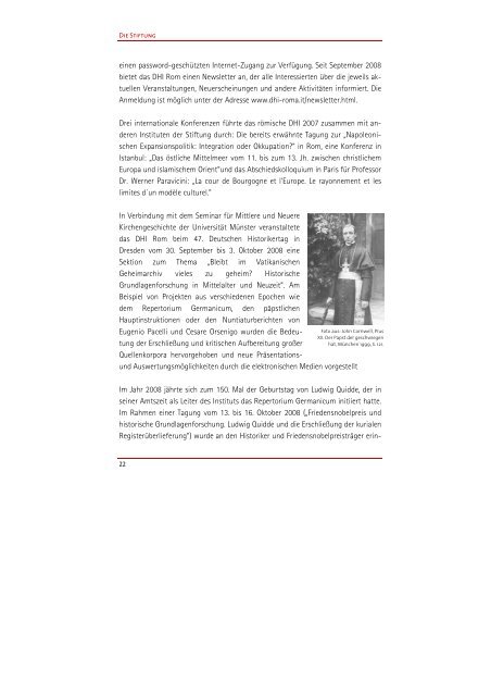 DGIA-Jahresbericht 2007-2008 - Max Weber Stiftung
