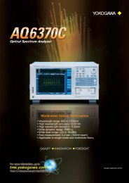 Measuring Instruments All Products Guide Vol.10 - Yokogawa