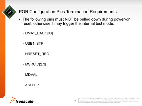 Migrating from PowerQUICC II Pro to QorIQ's P1010 - Freescale