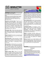 Newsletter 35 - Henleaze Junior School