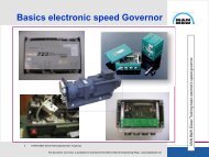 Basics electronic speed Governor - Martin's Marine Engineering Page