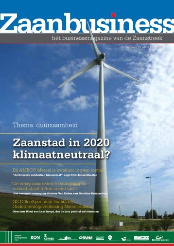 Zaanstad in 2020 klimaatneutraal? - Zaanbusiness