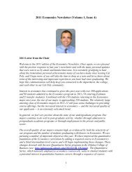 Newsletter - Orfalea College of Business - Cal Poly San Luis Obispo