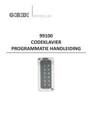 99100 - Codeklavier KCTL1X, Ã©Ã©ndelig, opbouw, 1 relais ... - GiBiDi