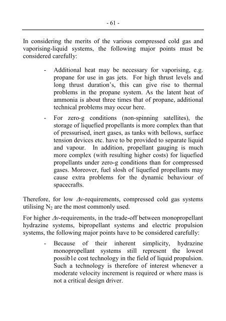 SPACECRAFT PROPULSION - KTH