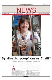 Synthetic 'poop' cures C. diff - University of Guelph