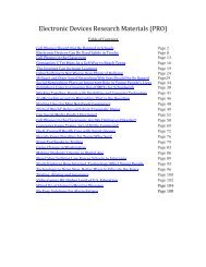 Electronic Devices Research Materials (PRO) - Forest Park High ...
