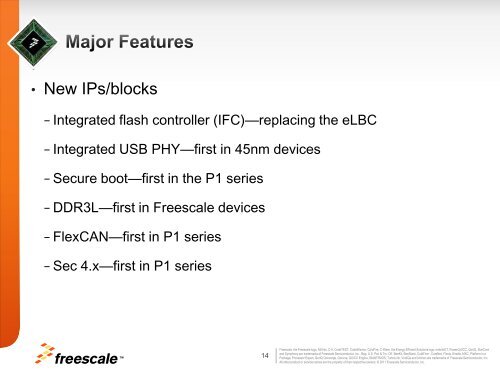 QorIQ P1 - Freescale