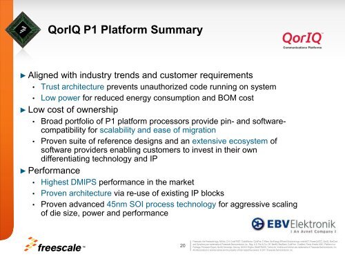 QorIQ P1 - Freescale