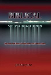 Biblical Separation.pmd - Far Eastern Bible College