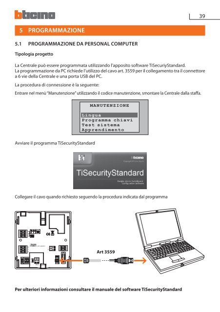 Manuale di installazione - Professionisti BTicino